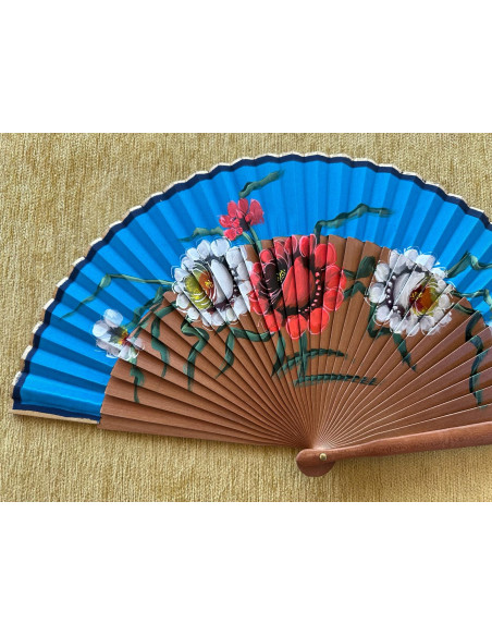 Abanico flores