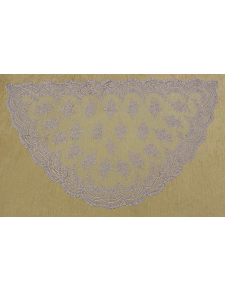 Mantilla media luna