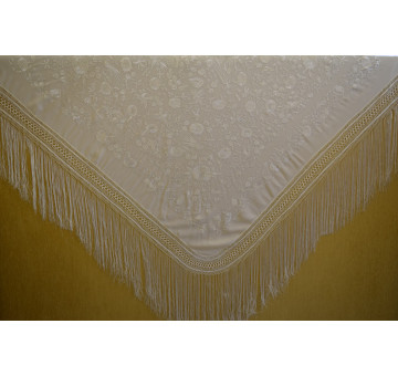 Mantón mano crespón 150cm