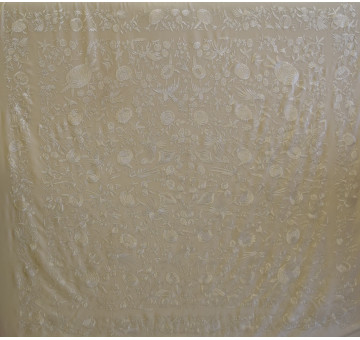 Mantón mano crespón 150cm 2