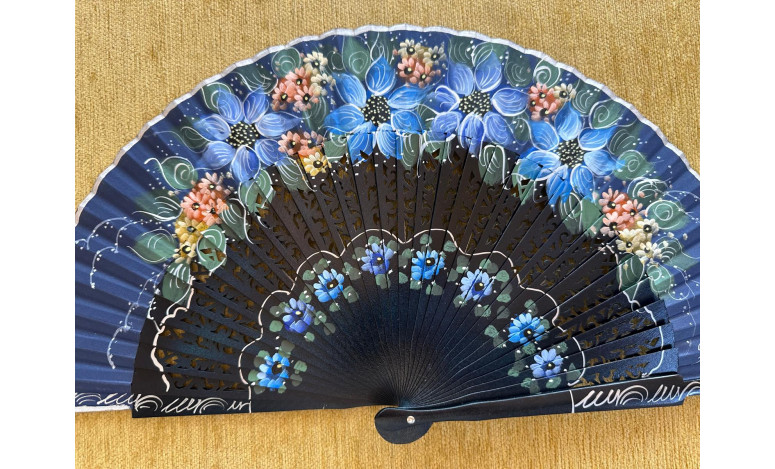 Abanico flores