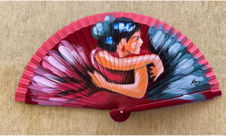 Abanico flamenca