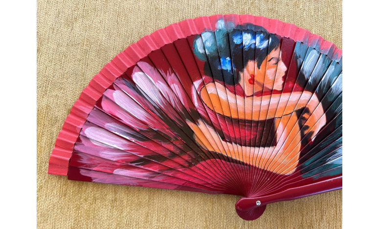 Abanico flamenca