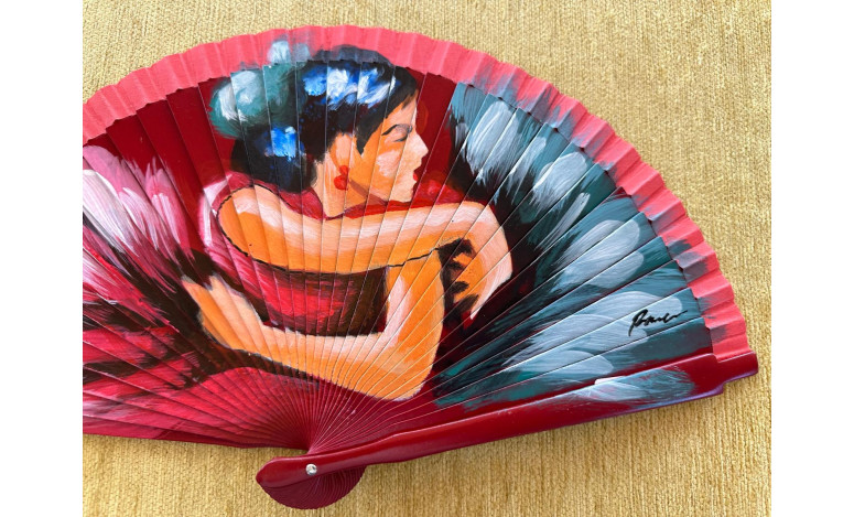 Abanico flamenca