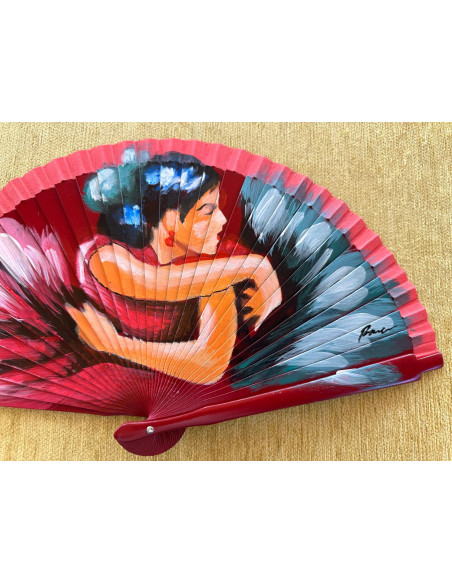 Abanico flamenca
