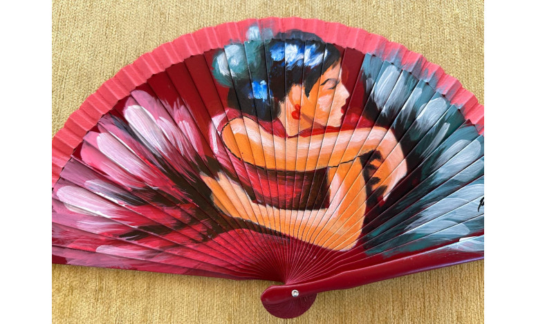 Abanico flamenca