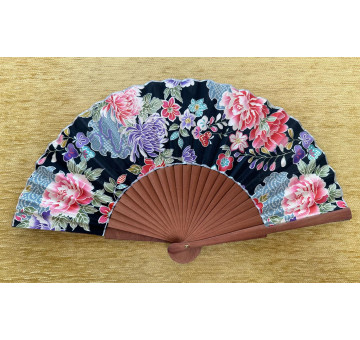 Abanico peral estampado