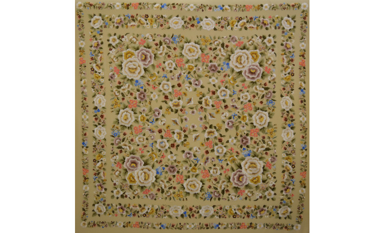 Mantón mano seda 140cm