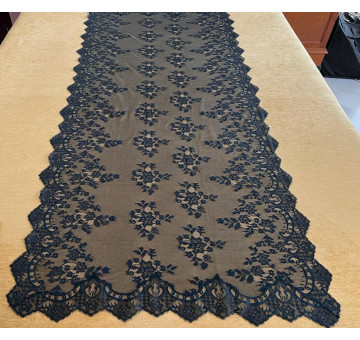 Mantilla máquina azul 100*220