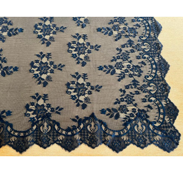 Mantilla máquina azul 100*220 2