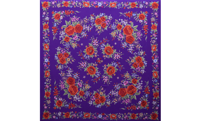 Mantón mano seda 140cm
