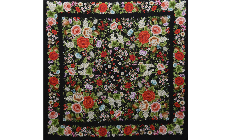 Mantón mano seda 140cm