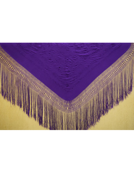 Mantón mano seda 135cm