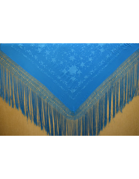 Mantón mano seda 135cm