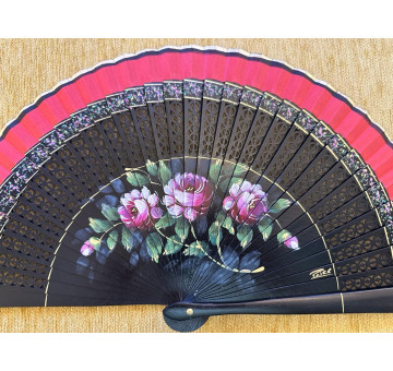 Abanico rosas 2