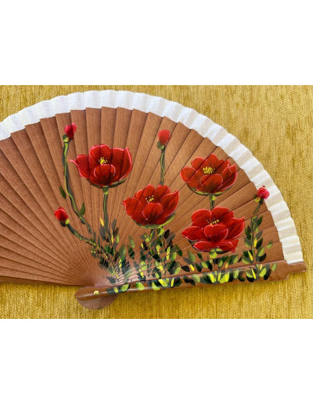 Abanico tulipanes