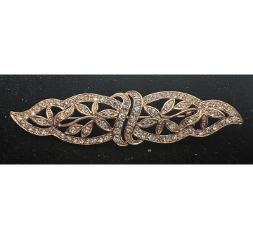 Broche mantilla rodio 2