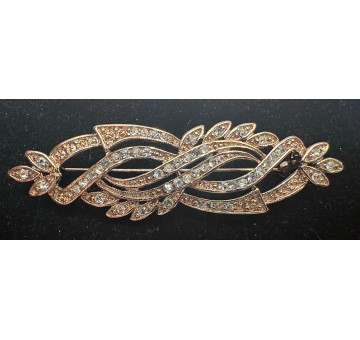 Broche mantilla rodio 2