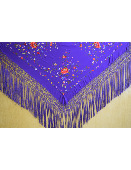 Mantón mano seda 140cm