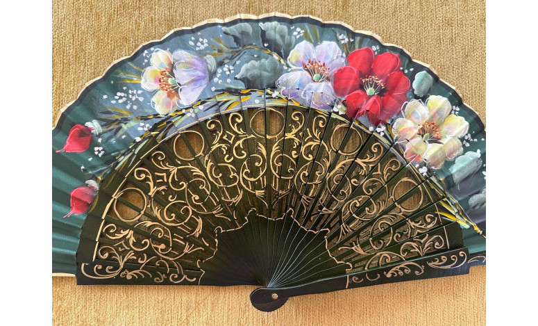 Abanico flores