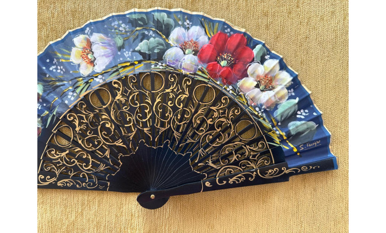 Abanico flores