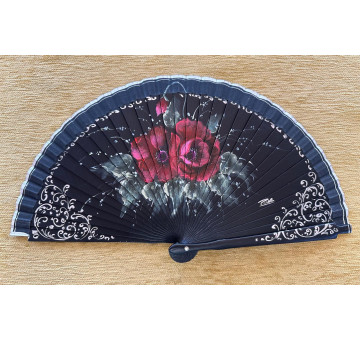 Abanico rosas