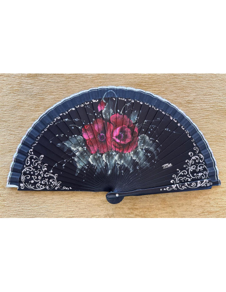 Abanico rosas