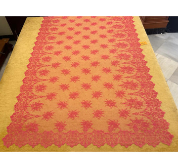 Mantilla máquina 100*220 buganvilla 2