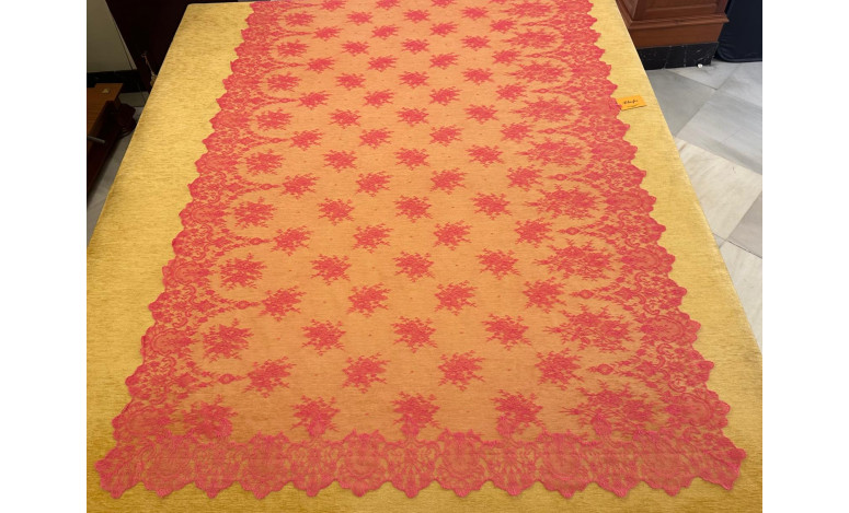 Mantilla máquina 100*220 buganvilla