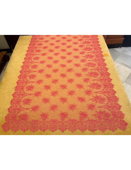 Mantilla máquina 100*220 buganvilla