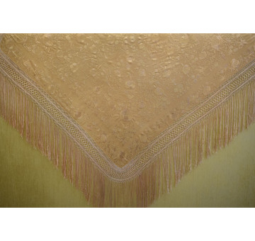 Mantón mano seda 135cm