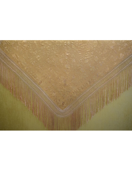 Mantón mano seda 135cm