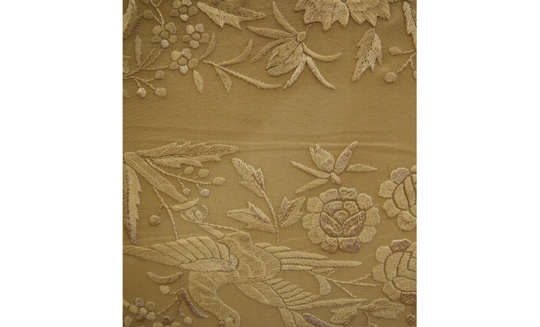 Mantón mano seda 135cm
