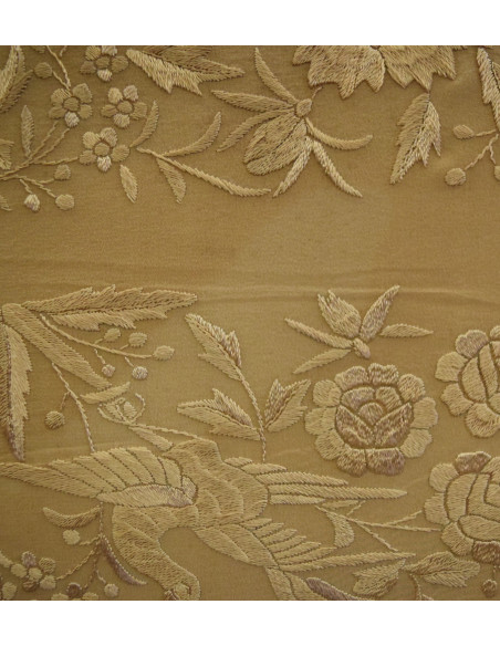 Mantón mano seda 135cm