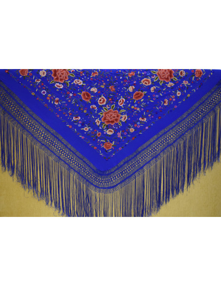 Mantón mano seda 140cm