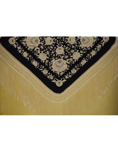 Mantón mano seda 140cm
