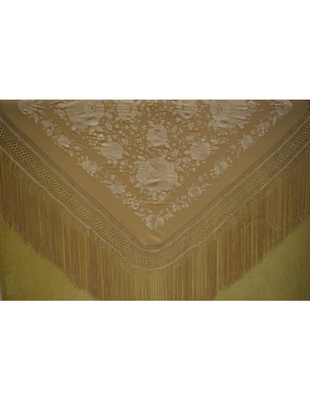 Mantón mano seda 140cm