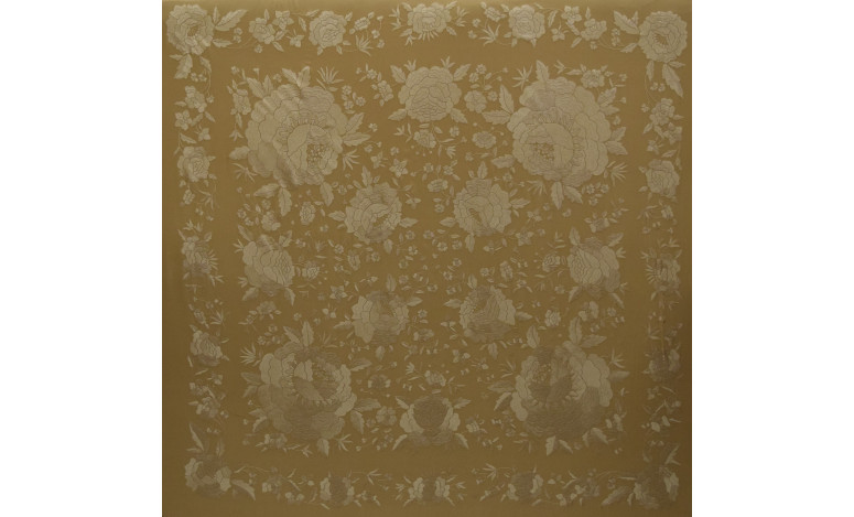 Mantón mano seda 140cm