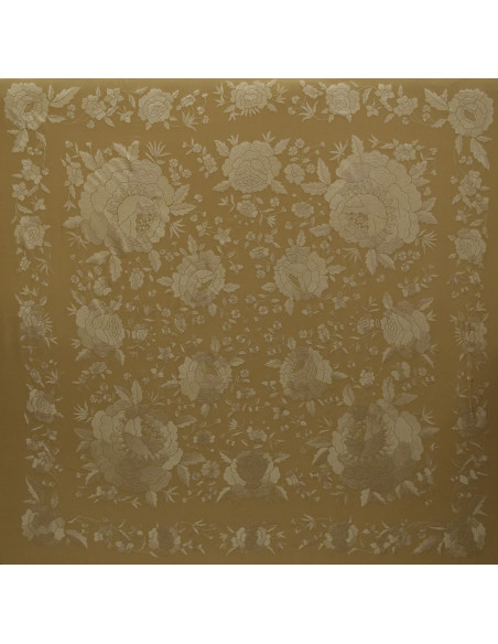 Mantón mano seda 140cm
