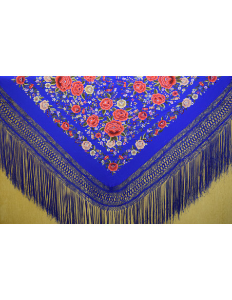 Mantón mano seda 140cm