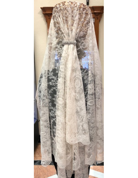 Mantilla máquina 120*240 chantilly