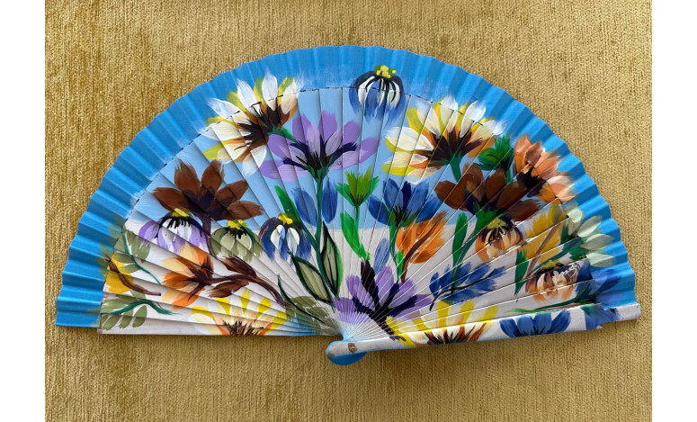 Abanico flores