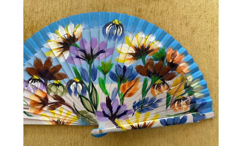 Abanico flores