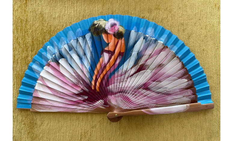 Abanico bailarina