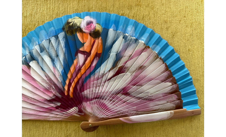 Abanico bailarina