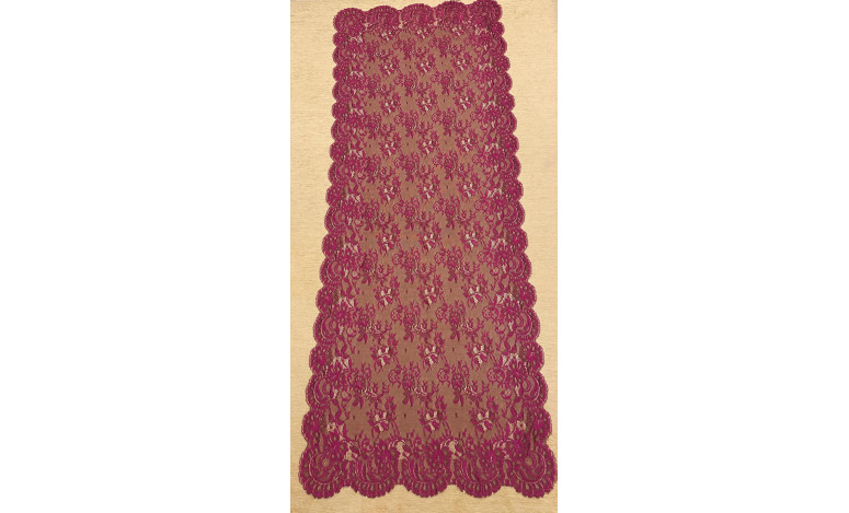 Mantilla echarpe máquina 60*170