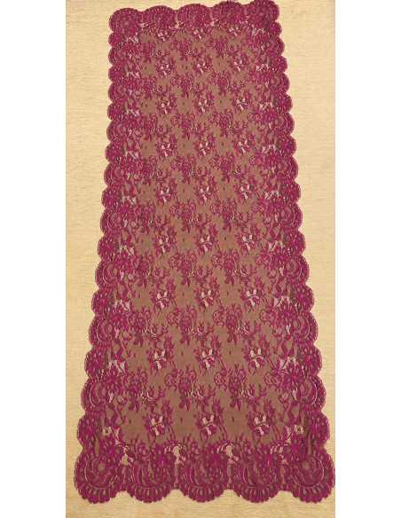 Mantilla echarpe máquina 60*170