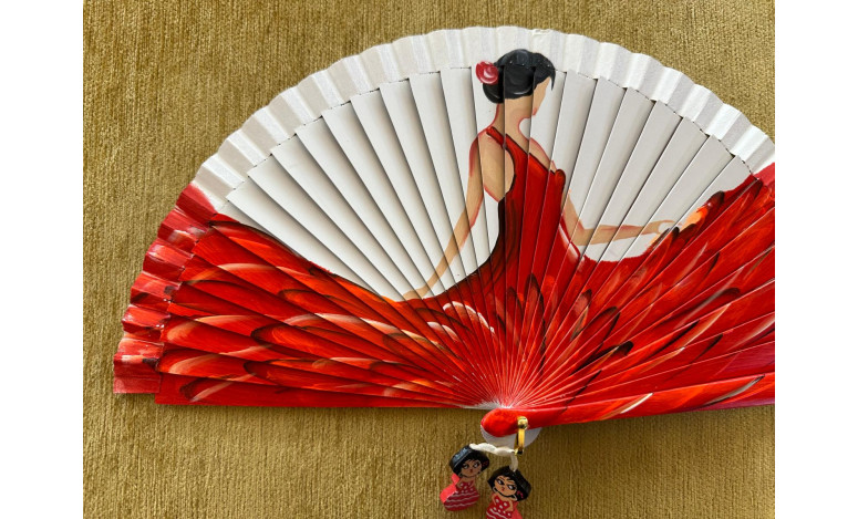 Abanico flamenca
