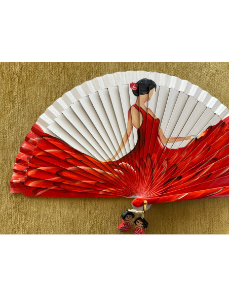 Abanico flamenca