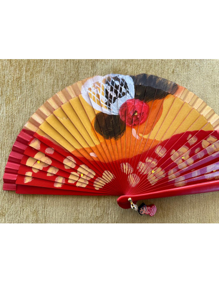 Abanico flamenca peineta